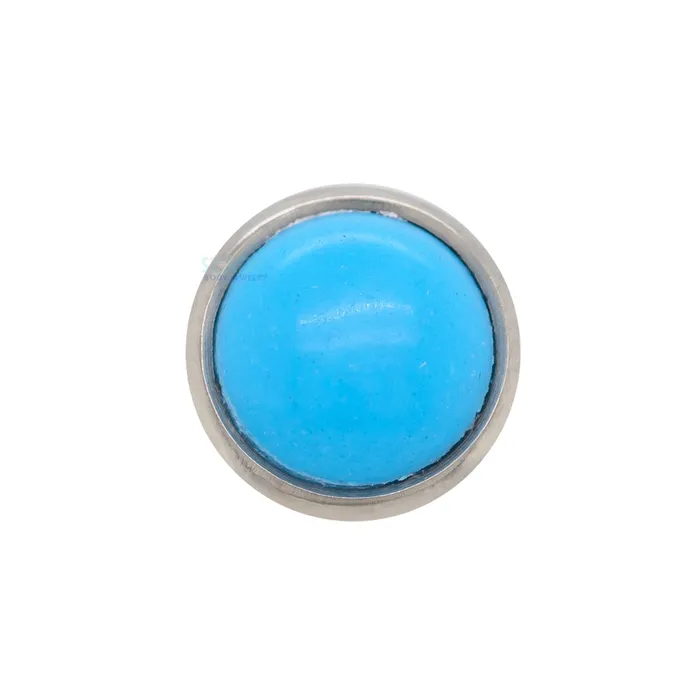 Industrial Strength IS Earrings 4mm BezelSet Natural Stone on Flatback