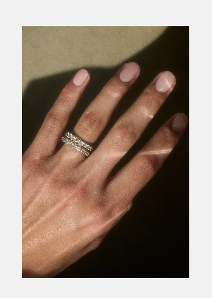 KATKIMfinejewelry Rings Cerr Infinity Band