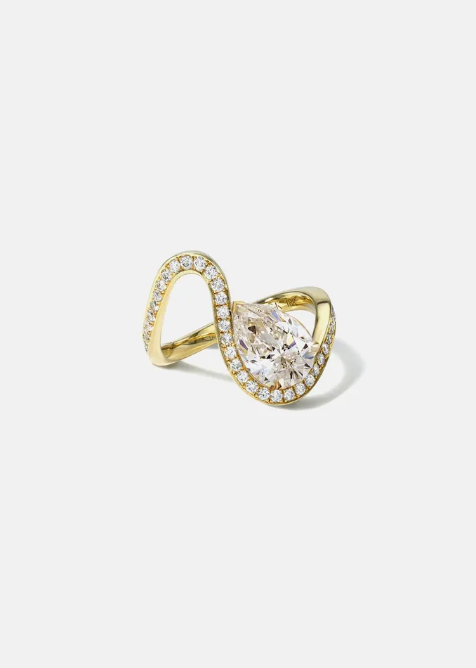 KATKIMfinejewelry Rings Diamond Trace Pav Ring