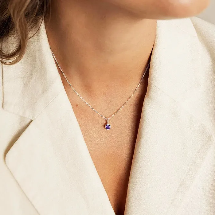 Luxe Collection Necklaces Luxe4351 Birthstone Necklace