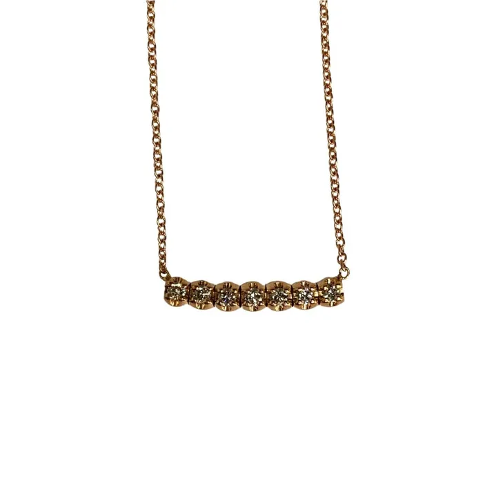 Necklaces Diamond Bar Necklace Donald Haack Diamonds