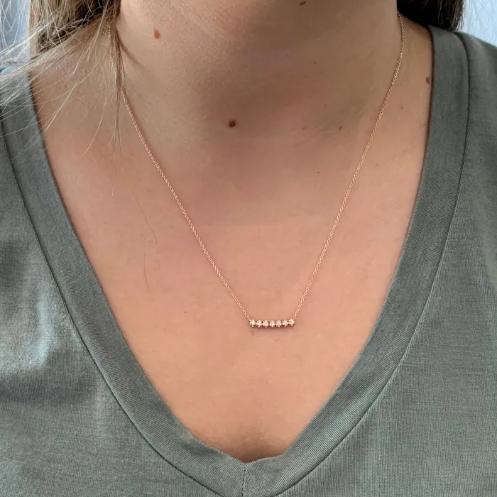 Necklaces Diamond Bar Necklace Donald Haack Diamonds Necklaces Diamond Bar Necklace Donald Haack Diamonds