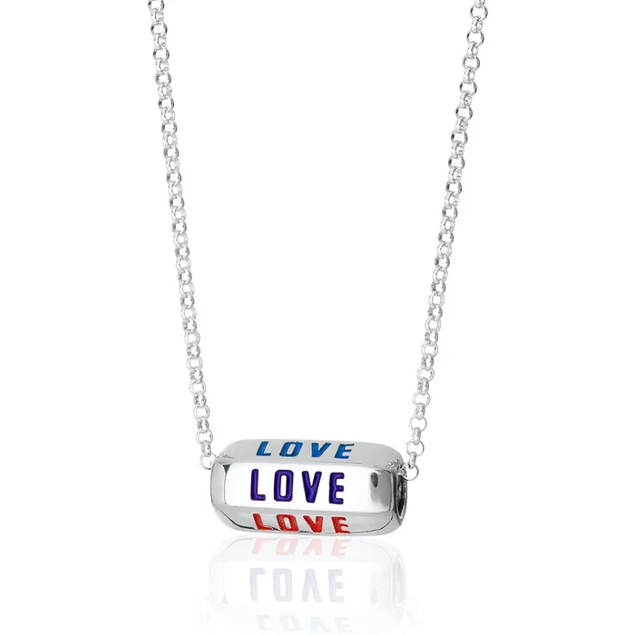 Necklaces Love is All Around Necklace Rainbow Lily Charmed