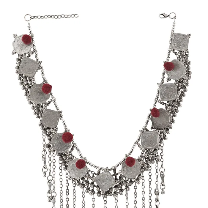Necklaces Teejh Shatamana Coin Necklace Teejh
