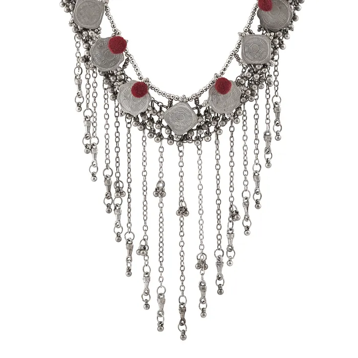 Necklaces Teejh Shatamana Coin Necklace Teejh
