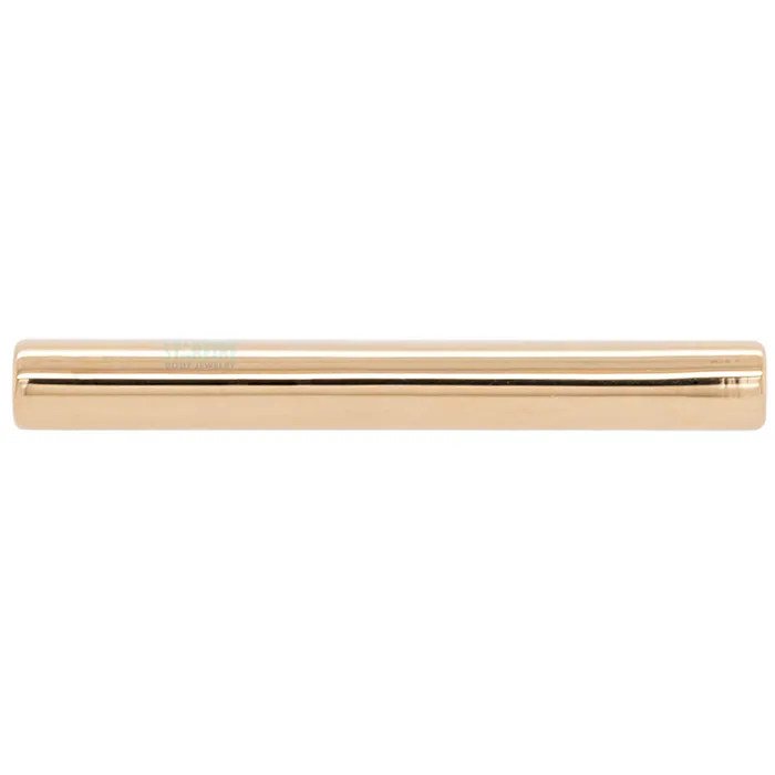 PreStyled Sets Body Vision BVLA Gold Threaded Straight Barbell Shaft