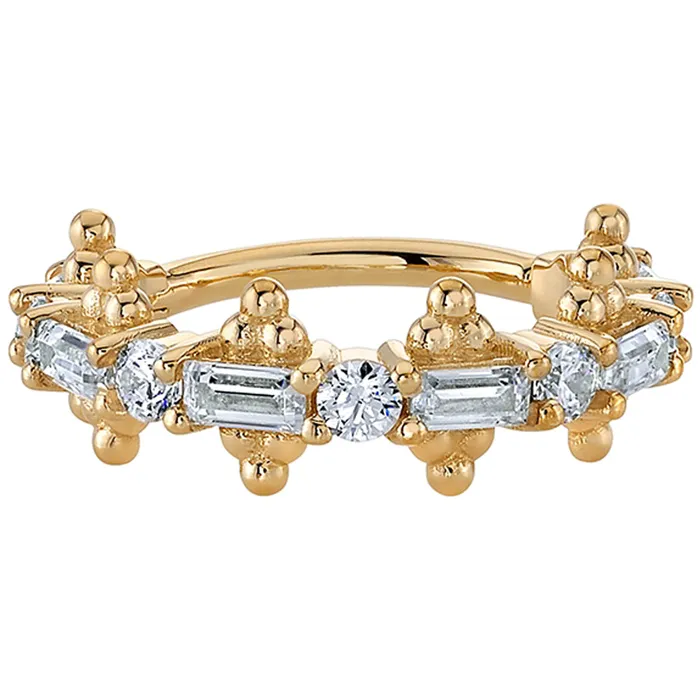 Rings Body Vision BVLA Closer Hinge Ring in Gold with DIAMONDS