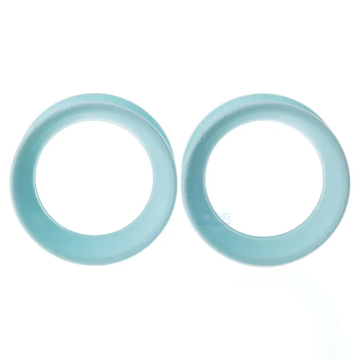 Silicone Skin Eyelets Ocean Blue Limited Edition Color Kaos Softwear Necklaces