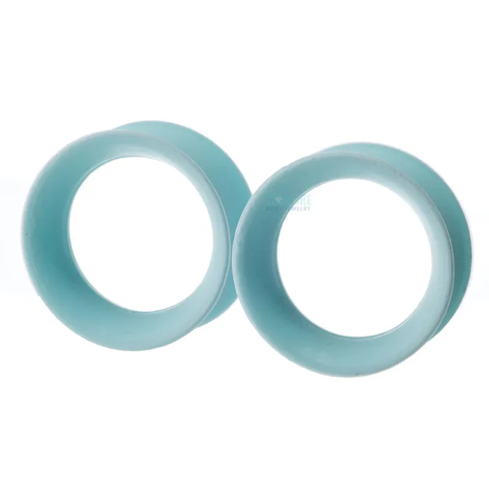 Silicone Skin Eyelets Ocean Blue Limited Edition Color Kaos Softwear Necklaces