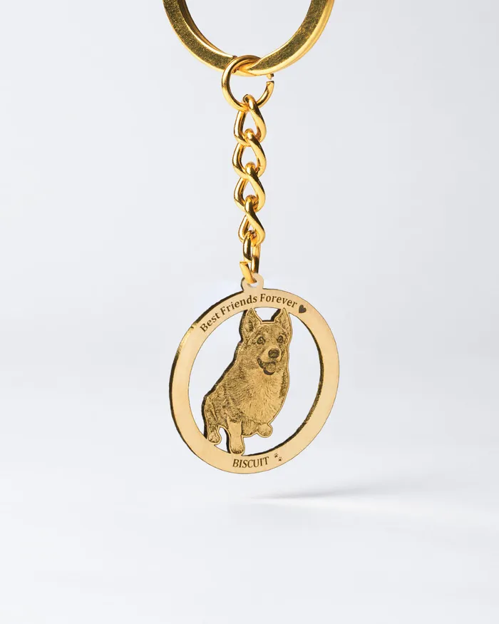 Silvercut Original Necklaces Halo Keychain