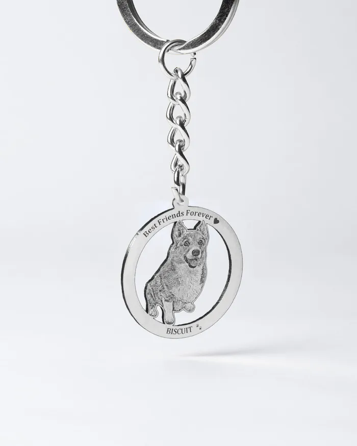 Silvercut Original Necklaces Halo Keychain Silvercut Original Necklaces Halo Keychain