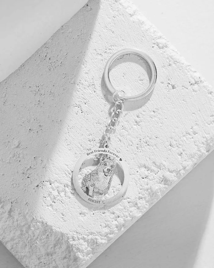 Silvercut Original Necklaces Halo Keychain Silvercut Original Necklaces Halo Keychain