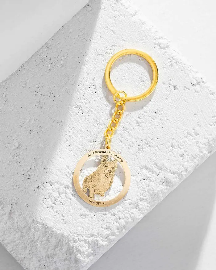 Silvercut Original Necklaces Halo Keychain Silvercut Original Necklaces Halo Keychain