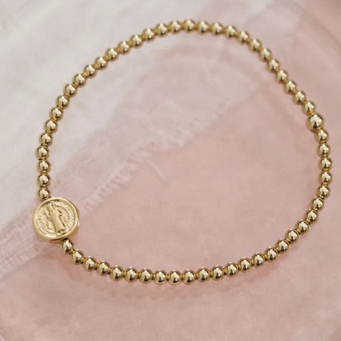 Stella Tide Bracelets Saint Benedict Bead Bracelet