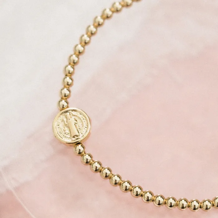 Stella Tide Bracelets Saint Benedict Bead Bracelet