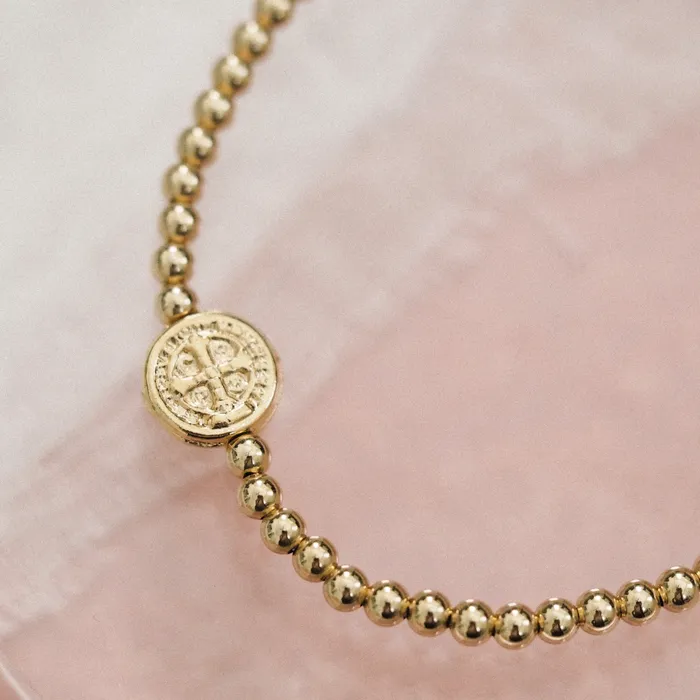 Stella Tide Bracelets Saint Benedict Bead Bracelet