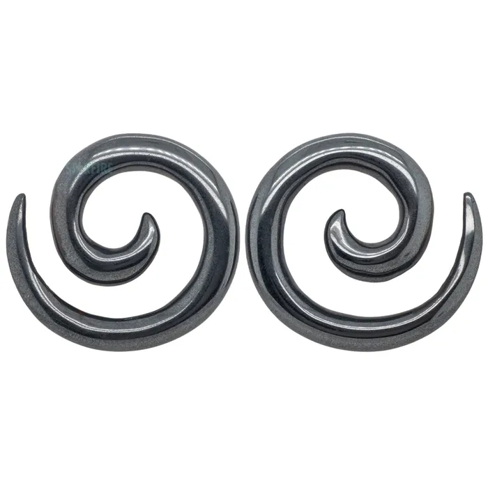 Stone Spirals Hematite Oracle Body Jewelry Rings