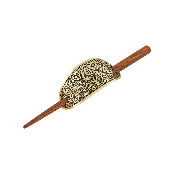 Teejh Earrings Teejh Akanksha old lossy Bun Stick