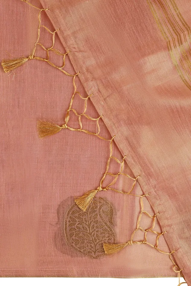 Teejh Earrings Teejh Bhavya Tissue Silk Saree