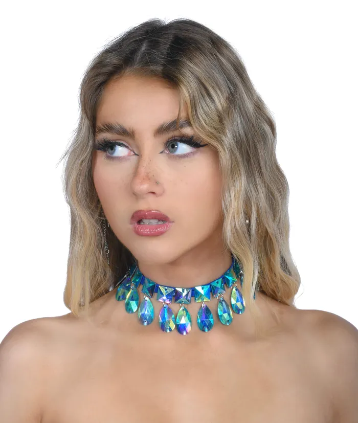 THE LUMI SHOP Blue Sapphire Carnival Necklace Necklaces