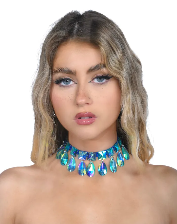 THE LUMI SHOP Blue Sapphire Carnival Necklace Necklaces