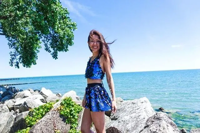 THE LUMi SHOP Earrings Aura Unicorn Sequin Skirt Small Sequins