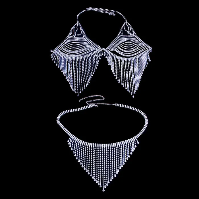 THE LUMi SHOP Earrings Moon Crystal Body Jewelry Set