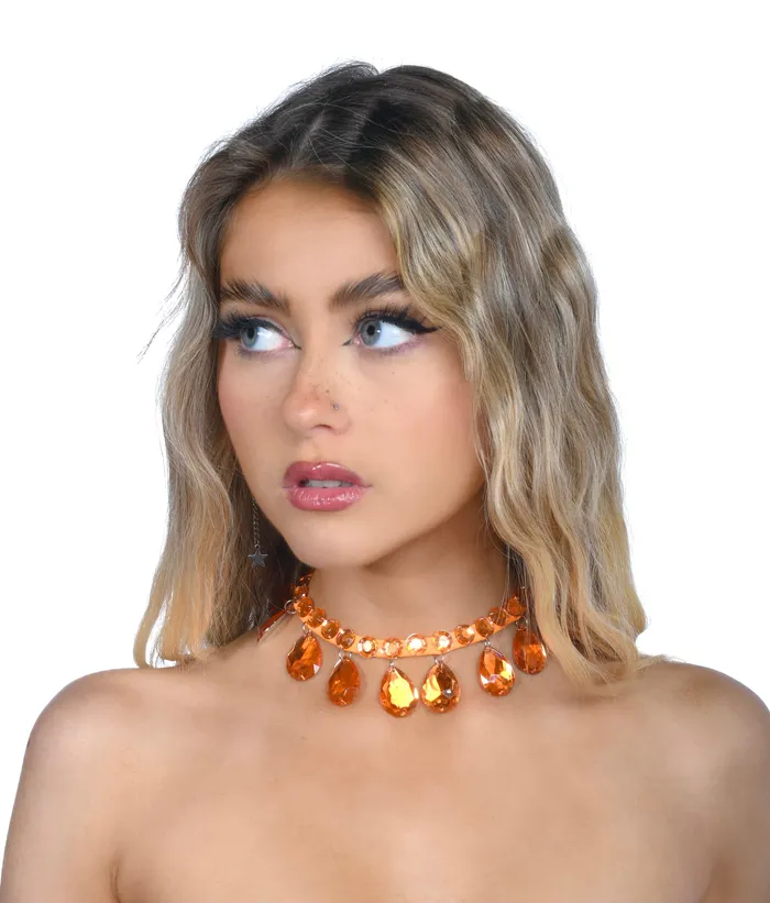 THE LUMI SHOP Necklaces Orange Blossom Carnival Necklace