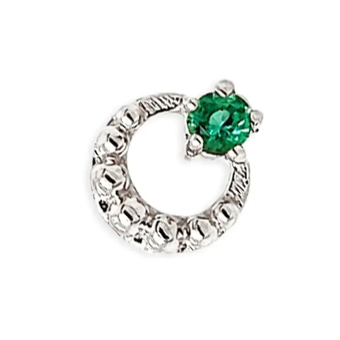 threadless Bewitch Pin in Gold with Gemstone Tawapa Earrings