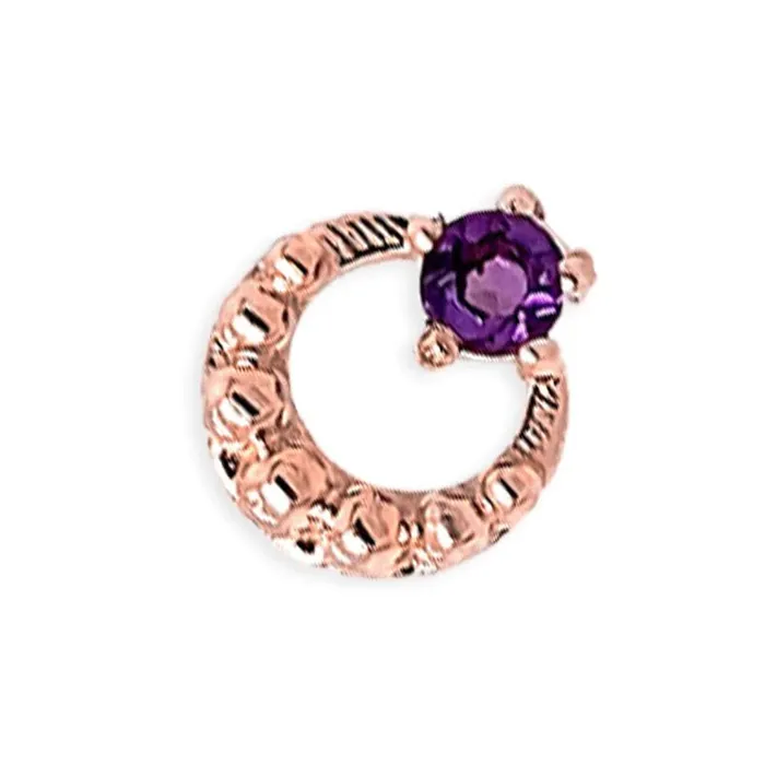 threadless Bewitch Pin in Gold with Gemstone Tawapa Earrings