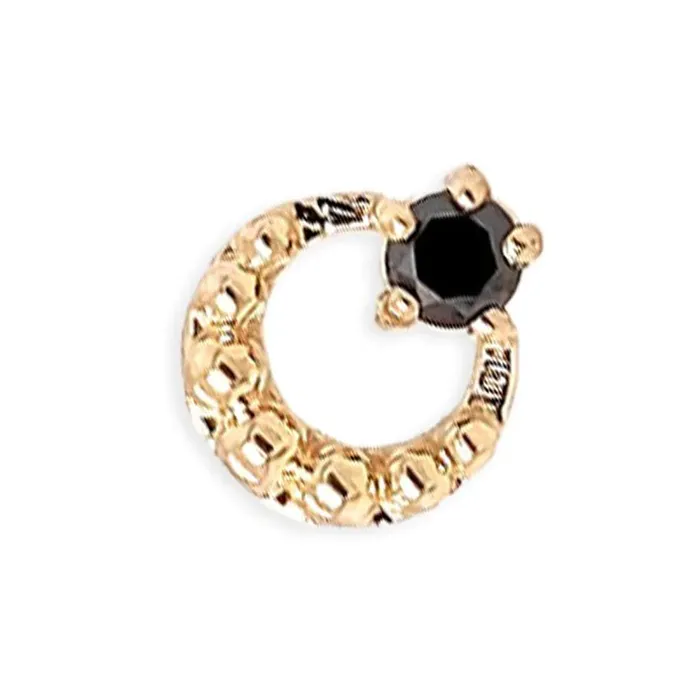 threadless Bewitch Pin in Gold with Gemstone Tawapa Earrings