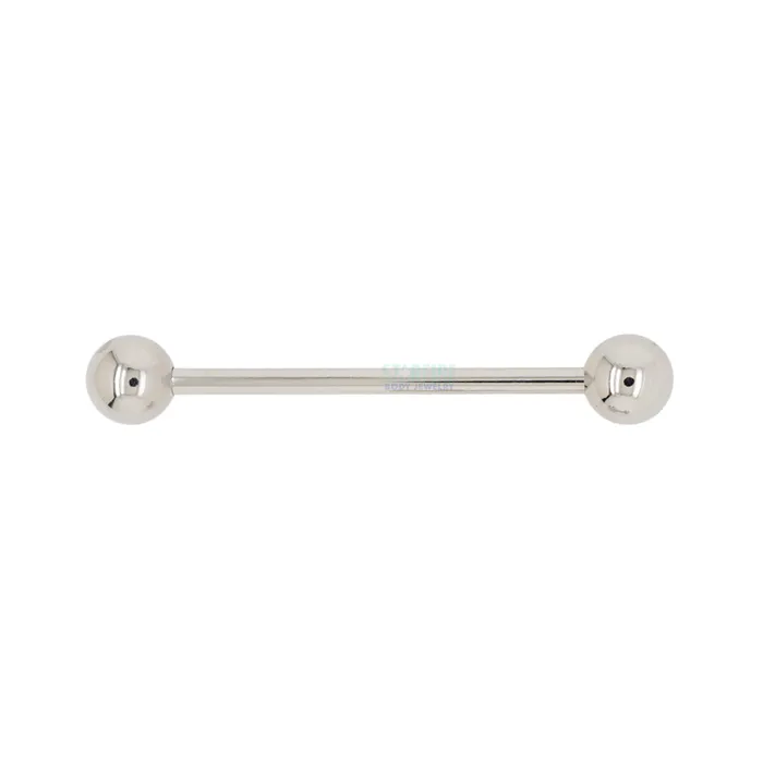 Titanium Straight Barbell 8 ga Anatometal Earrings