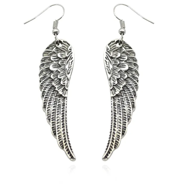 Zapps Clothing Earrings Angel Wings Drop Earrings