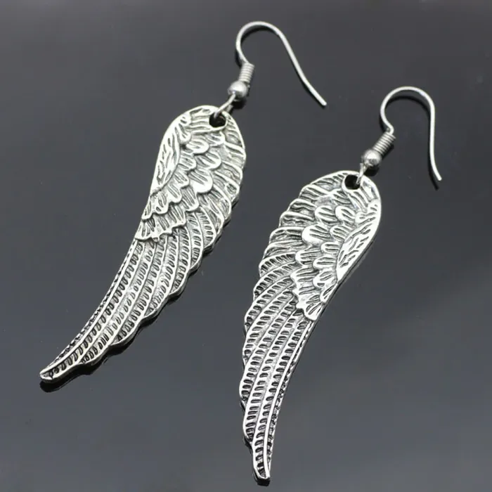 Zapps Clothing Earrings Angel Wings Drop Earrings