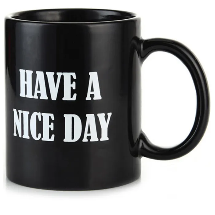 Zapps Clothing Necklaces Have A Nice Day Mug
