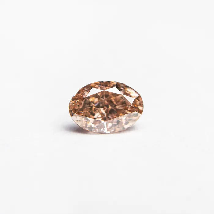 053ct 575x403x287mm GIA VS2 Fancy Brownish Orangy Pink Oval Brilliant 2415801 Misfit Diamonds Rings 053ct 575x403x287mm GIA VS2 Fancy Brownish Orangy Pink Oval Brilliant 2415801 Misfit Diamonds Rings