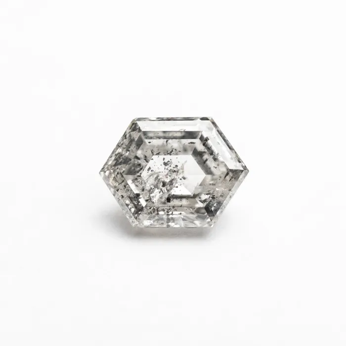 114ct 742x553x338mm Hexagon Step Cut 2455601 Misfit Diamonds Rings