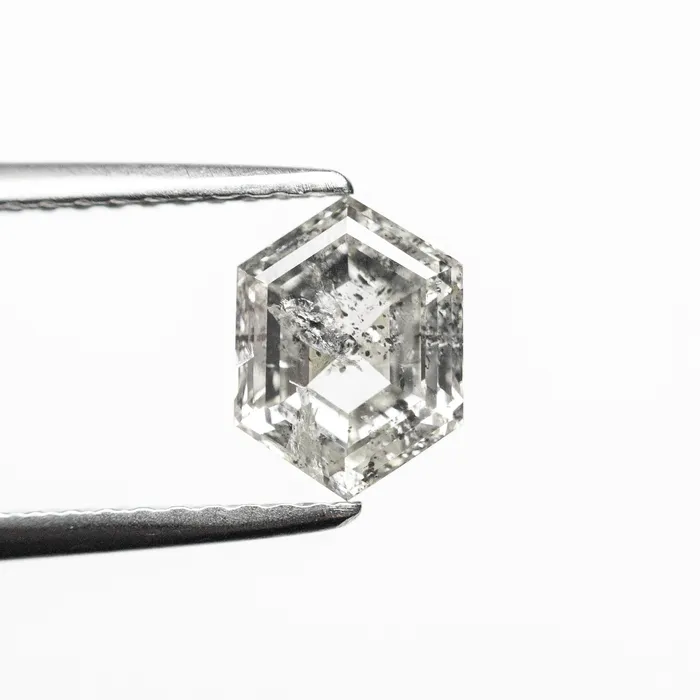 114ct 742x553x338mm Hexagon Step Cut 2455601 Misfit Diamonds Rings