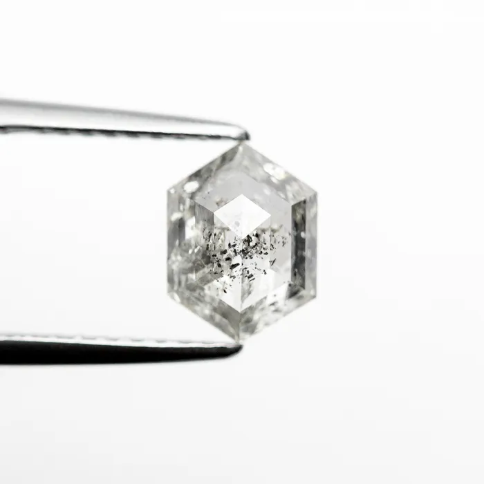 114ct 742x553x338mm Hexagon Step Cut 2455601 Misfit Diamonds Rings