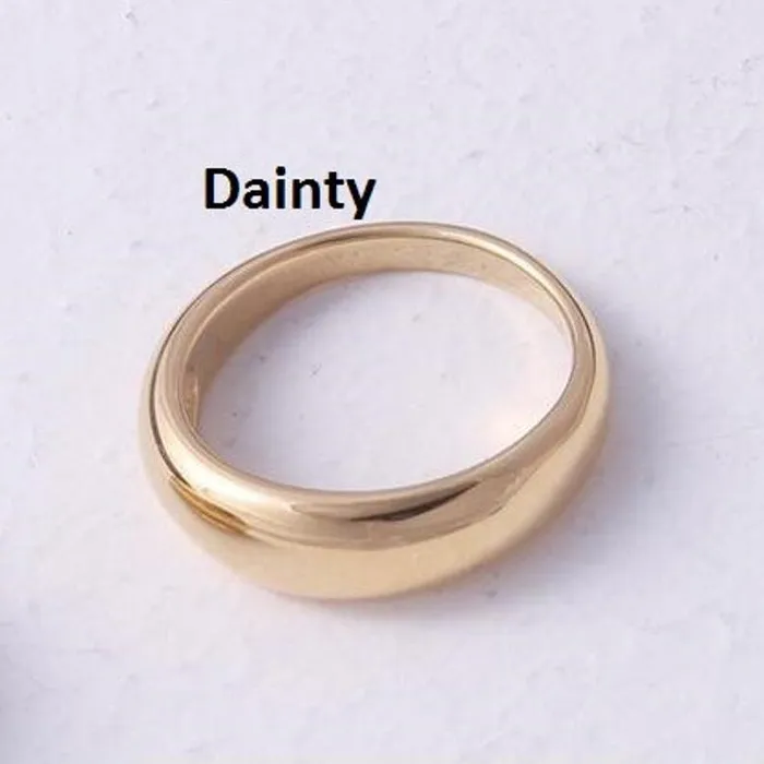 18K GoldFilled Bold Ring For Women Jewelvers Rings 18K GoldFilled Bold Ring For Women Jewelvers Rings