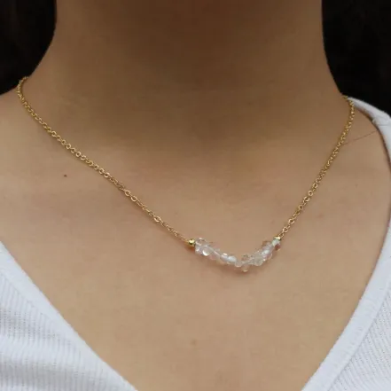 18K GoldFilled Natural Healing Crystal Stone Necklace Jewelvers Necklaces 18K GoldFilled Natural Healing Crystal Stone Necklace Jewelvers Necklaces