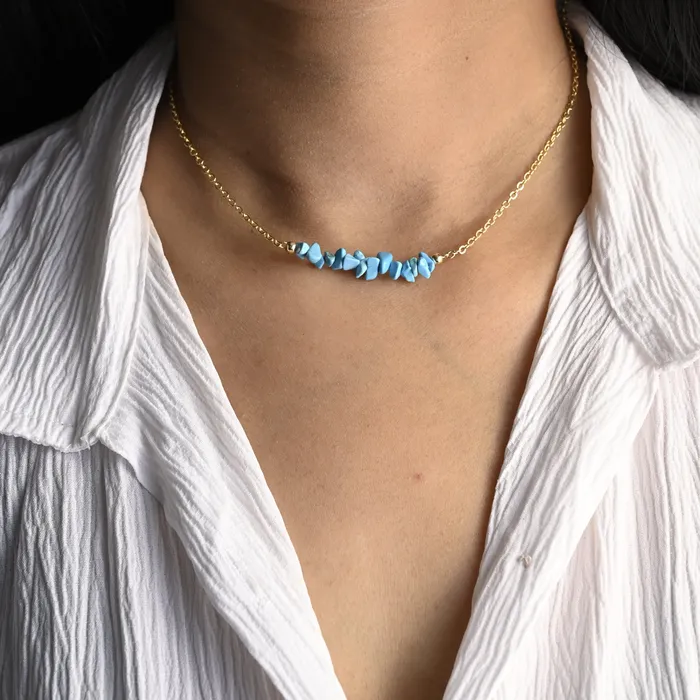 18K GoldFilled Natural Healing Crystal Stone Necklace Jewelvers Necklaces 18K GoldFilled Natural Healing Crystal Stone Necklace Jewelvers Necklaces