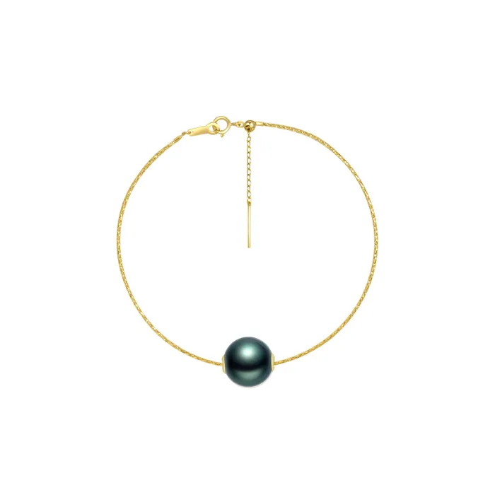 18K Solid Gold Interchangeable Pearl Bracelet KB00008 Possibilities Pearly Lustre Bracelets