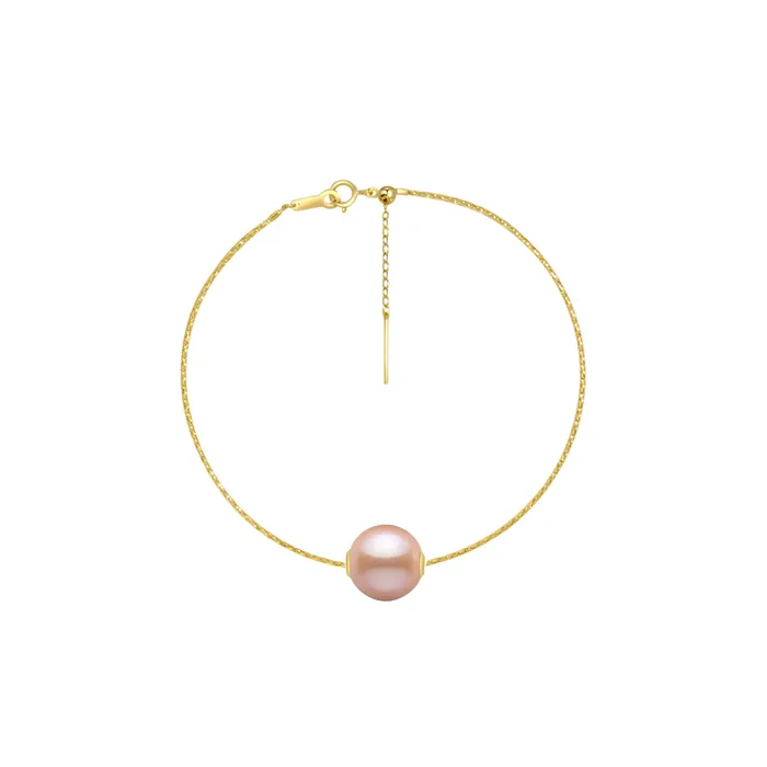 18K Solid Gold Interchangeable Pearl Bracelet KB00008 Possibilities Pearly Lustre Bracelets