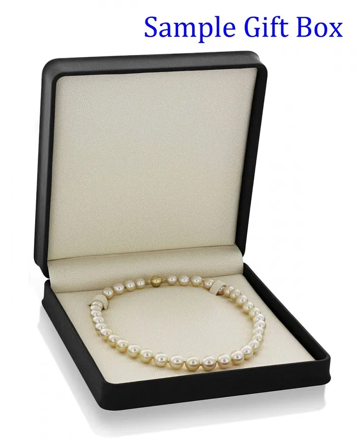 911mm Golden South Sea Pearl Necklace AAAA Quality SPT Necklaces