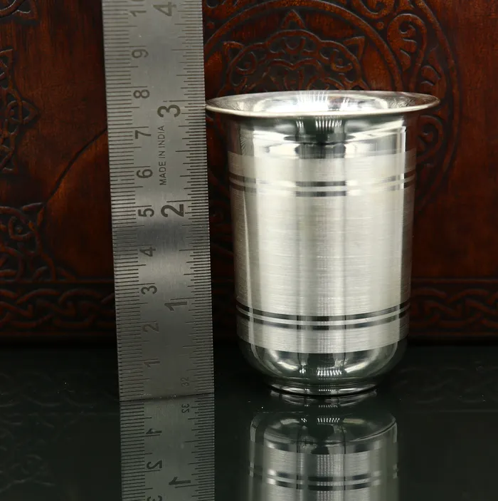 925 sterling silver handmade design water or milk glass cup for baby food best gifting idea silver utensils silver kitchen article sv168 TRIBAL ORNAMENTS Necklaces