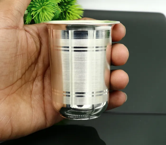 925 sterling silver handmade design water or milk glass cup for baby food best gifting idea silver utensils silver kitchen article sv168 TRIBAL ORNAMENTS Necklaces