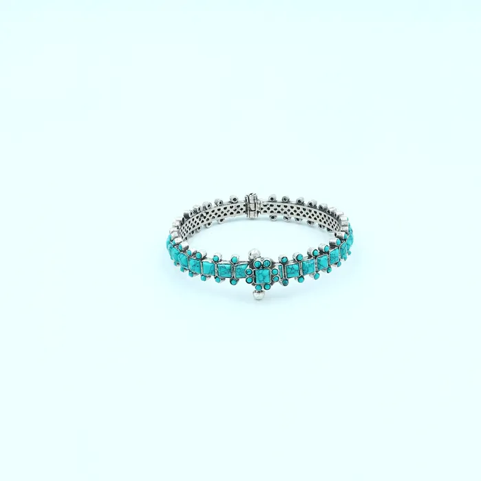 925 sterling silver handmade gorgeous tribal Stylish bangle bracelet kada gorgeous turquoise stone wedding gifting jewelry nsk884 TRIBAL ORNAMENTS Bracelets 925 sterling silver handmade gorgeous tribal Stylish bangle bracelet kada gorgeous turquoise stone wedding gifting jewelry nsk884 TRIBAL ORNAMENTS Bracelets
