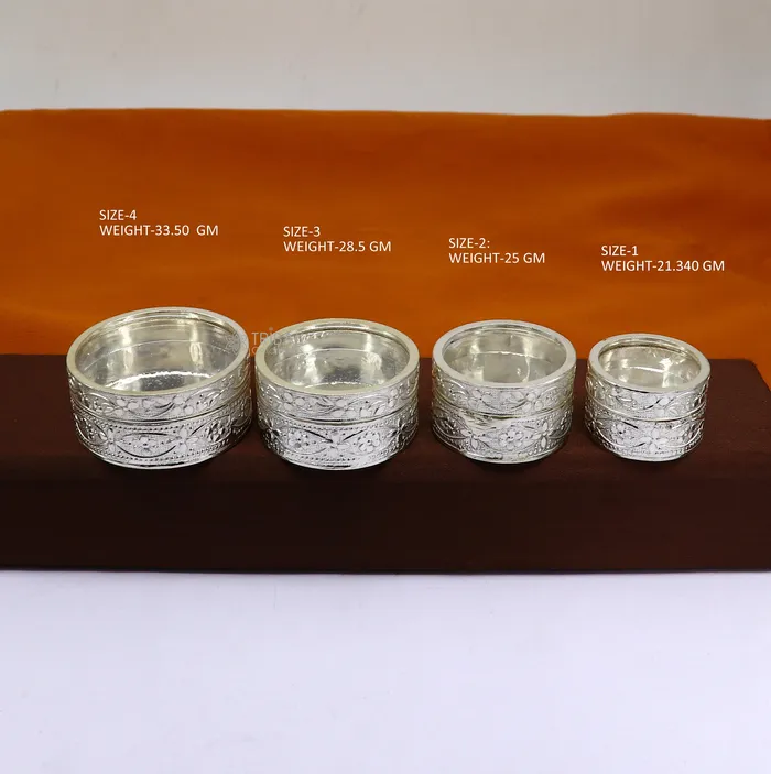 999 pure silver small prasadam box kajal box Tobacco box storage box silver utensils silver box personal box worshiping box stb831 TRIBAL ORNAMENTS Rings