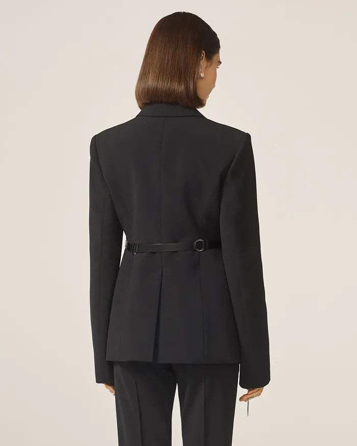 ADEAM Rings Black Camden Jacket